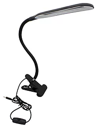 Настольная светодиодная лампа Yajia 24LED USB черная