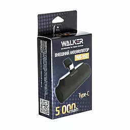 Повербанк Walker WB-950 5000 mAh Type-C Black - миниатюра 4