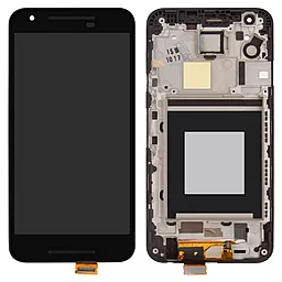 Дисплей LG Google Nexus 5X (H790, H791) с тачскрином и рамкой, Black