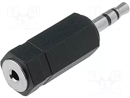 Аудио переходник EasyLife micro Jack 2.5 mm - mini Jack 3.5 mm M/F black