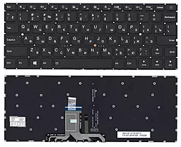Клавіатура для ноутбуку Lenovo IdeaPad 710S-13 з підсвічуванням Black