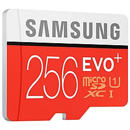 Карта памяти Samsung microSDXC 256GB EVO Plus Class 10 UHS-I U3 + SD-адаптер (MB-MC256DA) - миниатюра 3
