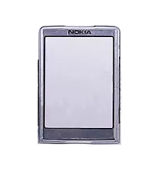Корпусное стекло дисплея Nokia 6270 (пластик) Black
