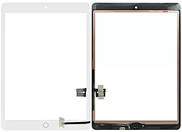 Сенсор (тачскрин) Apple iPad 10.2 2021 (A2602, A2603, A2604, A2605) (полный комплект с кнопкой Home), оригинал, White