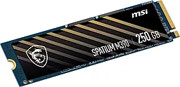 SSD Накопитель MSI Spatium M390 250GB (S78-4409PY0-P83) - миниатюра 3
