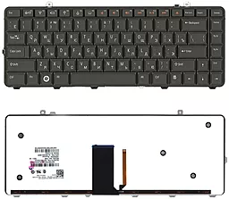 Клавиатура для ноутбука Dell Studio 1535 1536 1537 с подсветкой Light 004569 черная