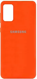 Чехол Epik Silicone Cover Full Protective (AA) Samsung A025 Galaxy A02s Neon Orange