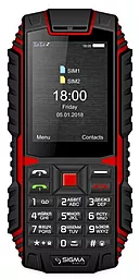 Мобильный телефон Sigma Х-treme DT68 Dual Sim Black/Red (4827798337721)