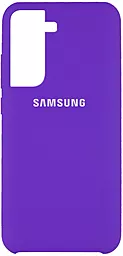 Чехол Epik Silicone Cover (AAA) Samsung G996 Galaxy S21 Plus Violet