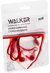 Наушники Walker H130 Red - миниатюра 2