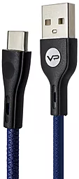 Кабель USB Veron CV-01 Nylon USB Type-C Cable Dark Blue