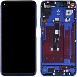 Дисплей Huawei Honor 20, Nova 5T с тачскрином и рамкой, Sapphire Blue