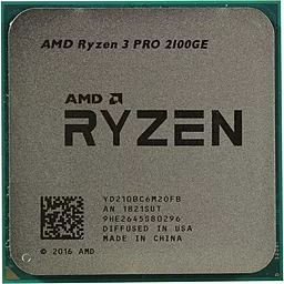 Процессор AMD Ryzen 3 2100GE PRO (YD210BC6M2OFB) Tray