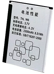 Акумулятор THL W6 (2300 mAh) 12 міс. гарантії