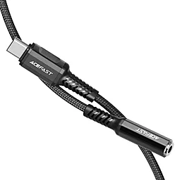 Аудио-переходник AceFast C1-07 M-F USB Type-C -> 3.5mm Black - миниатюра 3