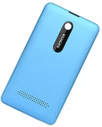 Задня кришка корпусу Nokia 210 Asha (RM-929) Original Blue - мініатюра 2