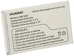 Аккумулятор Huawei U1250 (800 mAh) 12 мес. гарантии - миниатюра 3