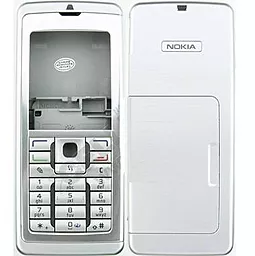Корпус Nokia E60 c клавиатурой Silver