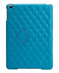 Чехол для планшета JisonCase Microfiber quilted leather case for iPad Air Blue [JS-ID5-02H40] - миниатюра 2