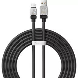 Кабель USB Baseus CoolPlay Series 100w 5a 2m USB Type-C cable black (CAKW000701)