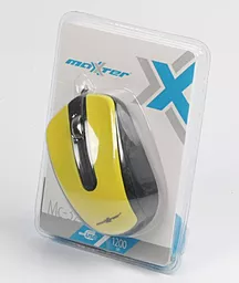 Компьютерная мышка Maxxter Mc-325 Yellow - миниатюра 4