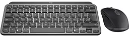 Комплект (клавіатура+мишка) Logitech MX Keys Mini Combo for Business Graphite (920-011061) - мініатюра 3