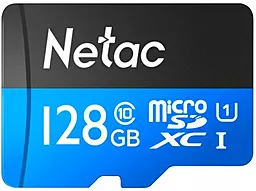 Карта памяти Netac microSDXC 128GB P500 Standard Class 10 UHS-I U1 (NT02P500STN-128G-R)