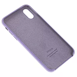 Чехол Apple Leather Case for iPhone XR Lilac - миниатюра 3