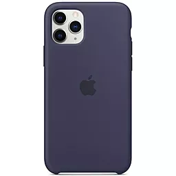 Чехол Apple Silicone Case PB для Apple iPhone 11 Pro Midnight Blue