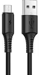Кабель USB Borofone BX47 2.4A micro USB Cable Black