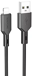 Кабель USB Borofone BX70 2.4a Lightning Cable Black