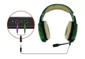 Наушники Trust GXT 322C Gaming Headset green camouflage - миниатюра 3