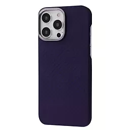 Чохол Wave Premium Carbon Slim with MagSafe для Apple iPhone 14 Pro Deep Purple