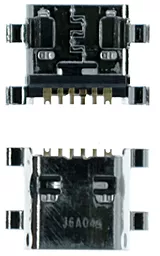 Разъём зарядки Samsung Galaxy Ace 2 i8160, 6 pin, Micro-USB Original