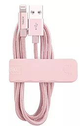 Кабель USB ExtraDigital Lightning - Dual USB Pink - миниатюра 3