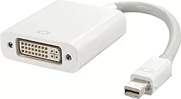 Видеокабель Voltronic Mini DisplayPort - DVI-I(24+5) 1080p 60hz 0.3m white (YT-C-mnDP(M)/DVI(F)-W/08629)