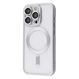 Чехол 1TOUCH Metal Matte Case with MagSafe для Apple iPhone 15 Pro Max White Titanium