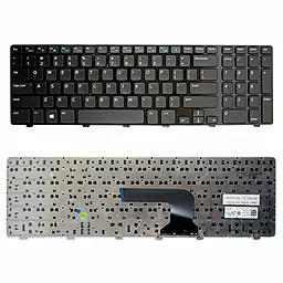 Клавиатура для ноутбука Dell Inspiron 3721 5721 с рамкой  Black