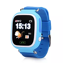 Смарт-часы Smart Baby Q100 (Q90) GPS-Tracking, Wifi Watch (Blue) - миниатюра 2