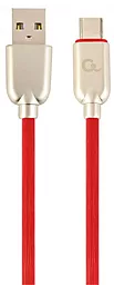 Кабель USB Cablexpert USB Type-C Cable Red (CC-USB2R-AMCM-1M-R)
