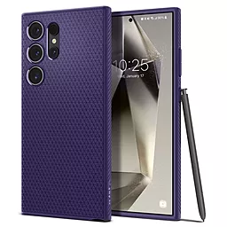 Чехол Spigen Liquid Air для Samsung Galaxy S24 Ultra Deep Purple (ACS07449)