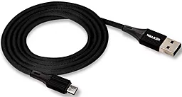 Кабель USB Walker C705 3.1A micro USB Cable Black