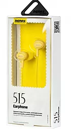 Наушники Remax RM-515 Yellow - миниатюра 3