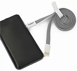 USB Кабель Auzer Micro USB Cable Grey (AC-M1GR) - мініатюра 3