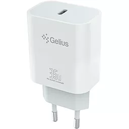 Сетевое зарядное устройство Gelius GP-HC054 PD35W PPS USB-C White