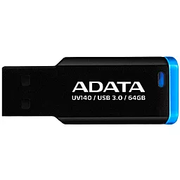 Флешка ADATA 64GB UV140 Black-Blue USB 3.0 (AUV140-64G-RBE)