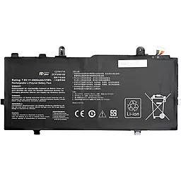 Акумулятор для ноутбука Asus Chromebook Flip C302 / 7.6V 4900mAh / C21N1613 PowerPlant black