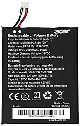 Аккумулятор Acer Liquid Z5 Z150 / BAT-A10 (2000 mAh) 12 мес. гарантии