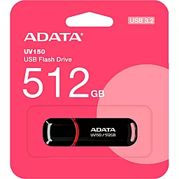Флешка ADATA 512 GB UV150 USB 3.2 (AUV150-512G-RBK) - миниатюра 2