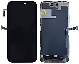 Дисплей Apple iPhone 14 Pro Max с тачскрином и рамкой, (OLED), Black